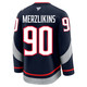 Fanatics Stadium Series Merzlikins Premium Jersey Image coming soon src=